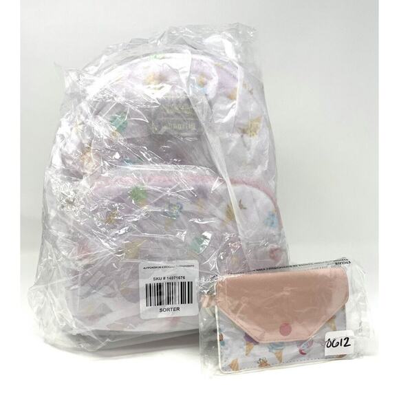 Loungefly Pokemon Ice Cream Mini Backpack Card Holder Wallet Set NWT main image 7